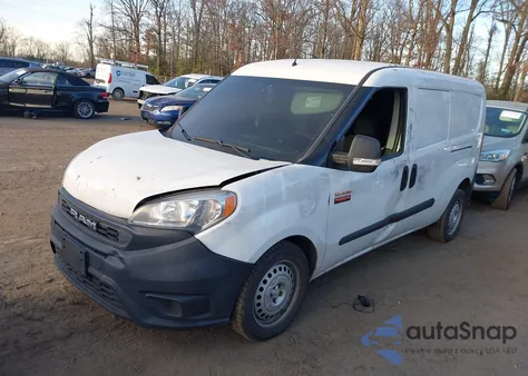 2019 Ram Promaster City Tradesman from USA, damaged, VIN ZFBHRFAB4K6N26355